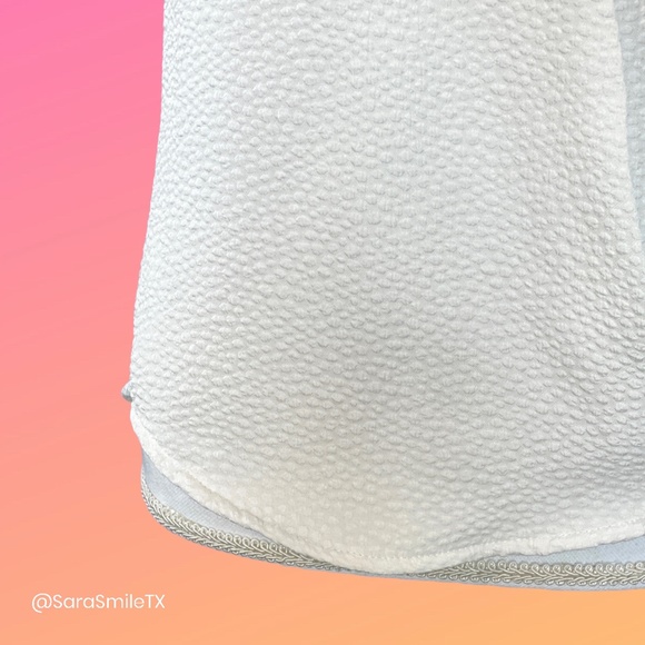 ANTHROPOLOGIE - RD Style - Boho White Pebbled Faux Wrap Camisole - NWOT - Picture 5 of 14